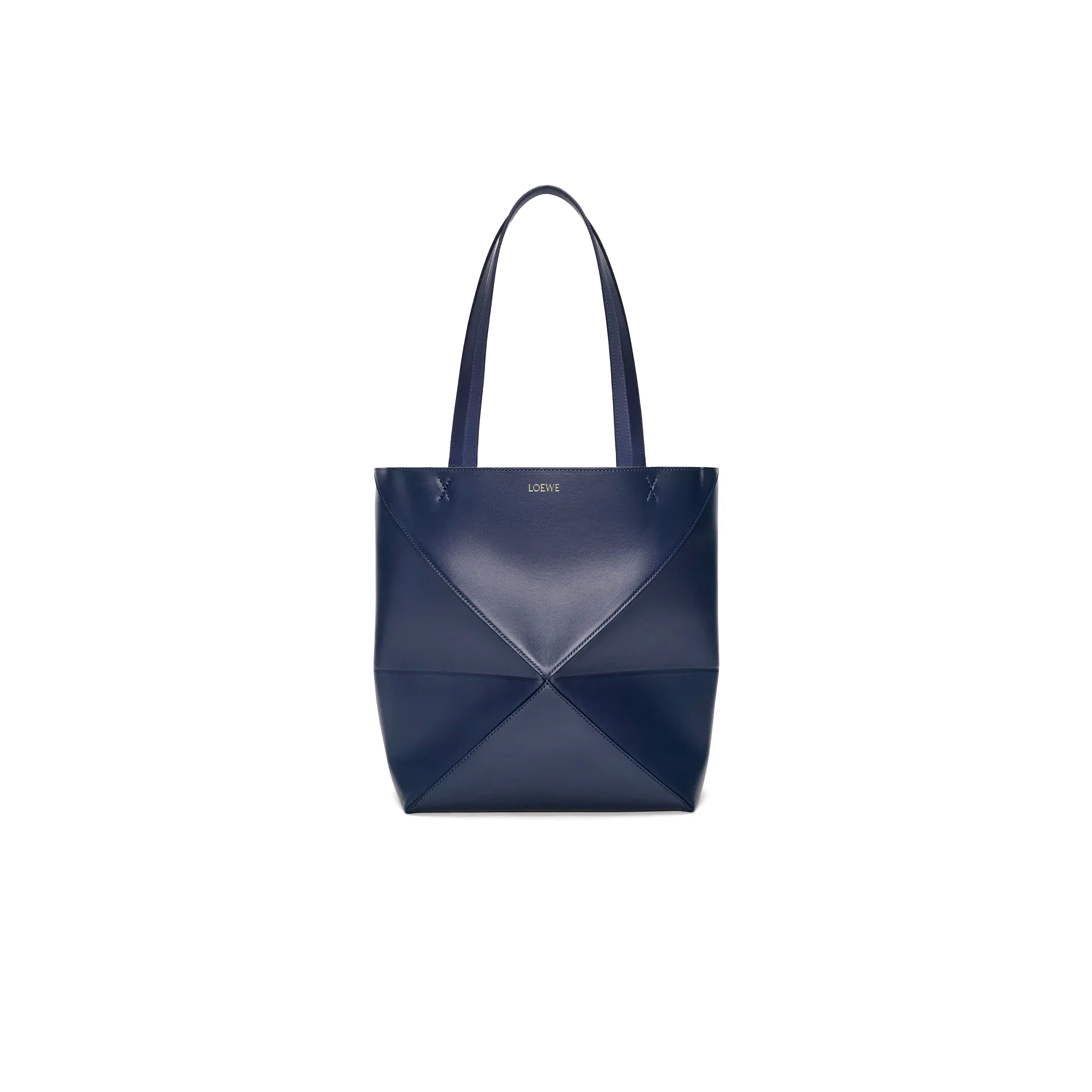 LOEWE MEDIUM PUZZLE FOLD TOTE IN SHINY CALFSKIN A657G50X01 06 (31.5*25.5*14.5cm)